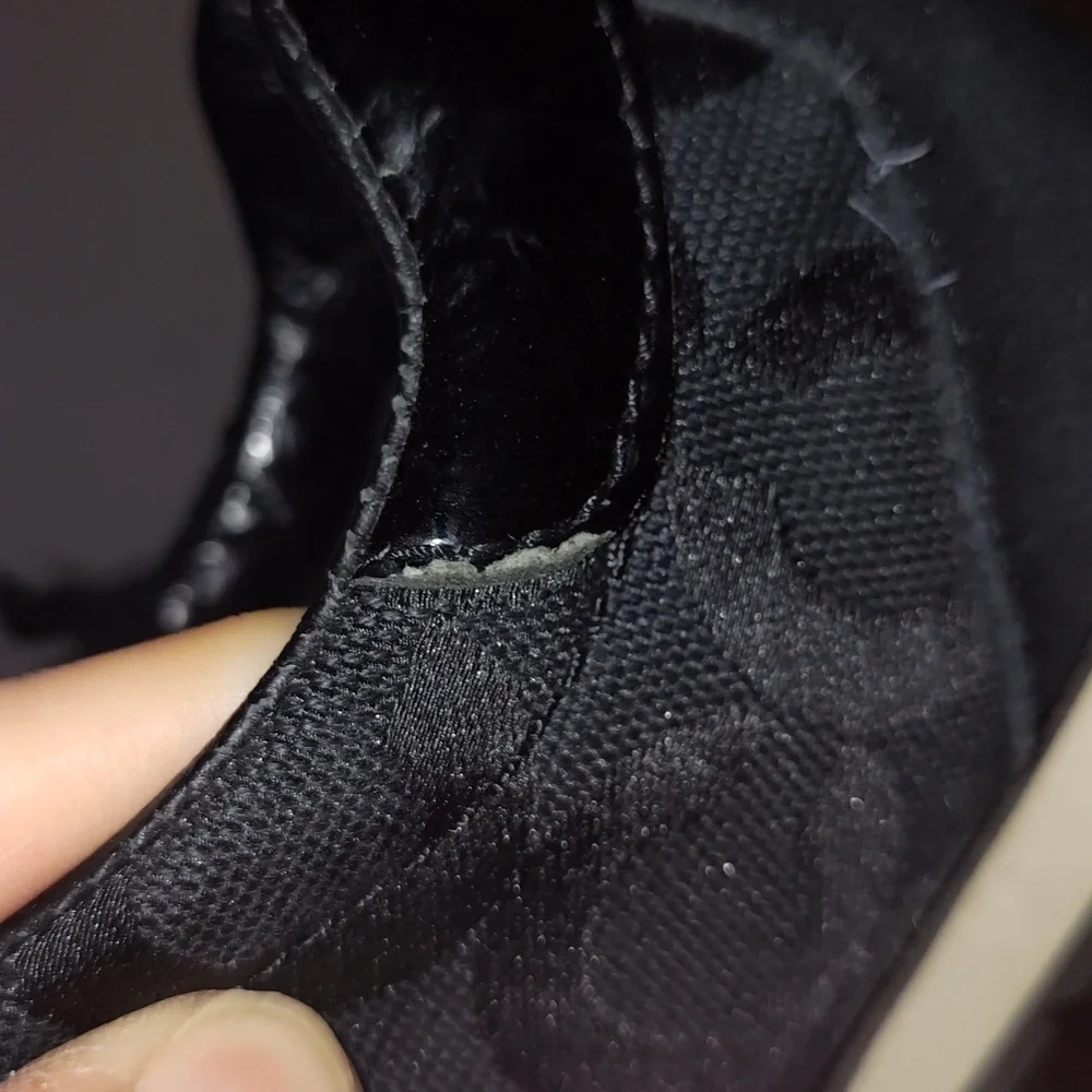 Black Coach women's Kathleen sneakers tennis shoes - size 7